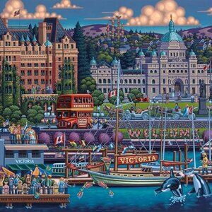 Dowdle Victoria 500 Piece Puzzle - Complete
